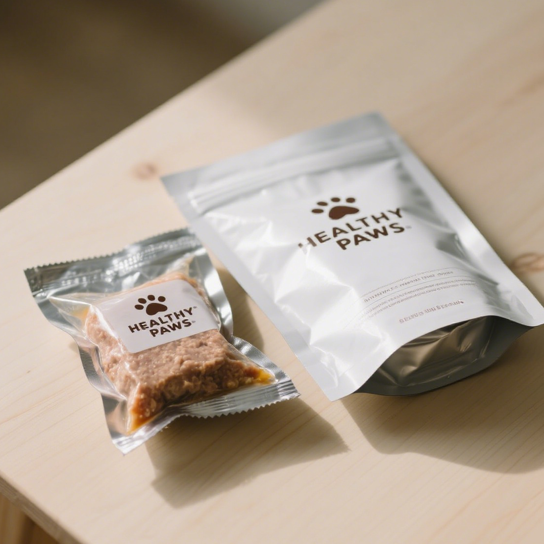 Custom Printed High Temperature Cooking Bag Resistant Food Grade Material Cooking Retort Pouch Stand Up For Pet Food