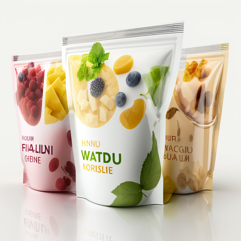 Custom Printed Reusable Plastic Heat Seal Mini Ziplock Baggies Stand up Pouch Holographic Packaging Bag